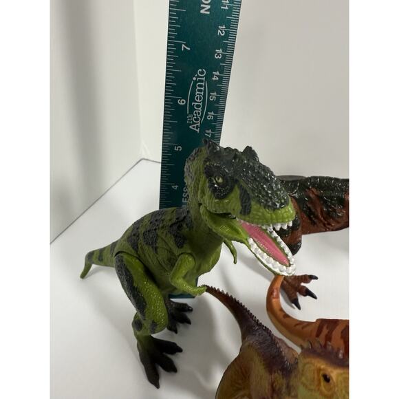 Dinosaur Toy Lot 8 Kid Galaxy Discovery Dino Achelosauru Allosaurus Deinoychus - Picture 10 of 10